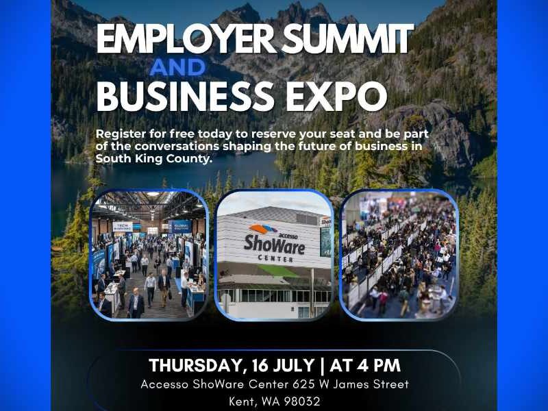 REMINDER: South King County Business Expo is FREE this Thursday, July 16 at ShoWare Center